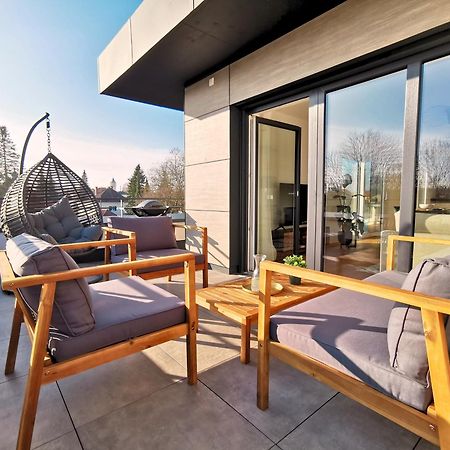 Fynbos Penthouse Deluxe, Balkon, Parkplatz Appartement Straubing Buitenkant foto