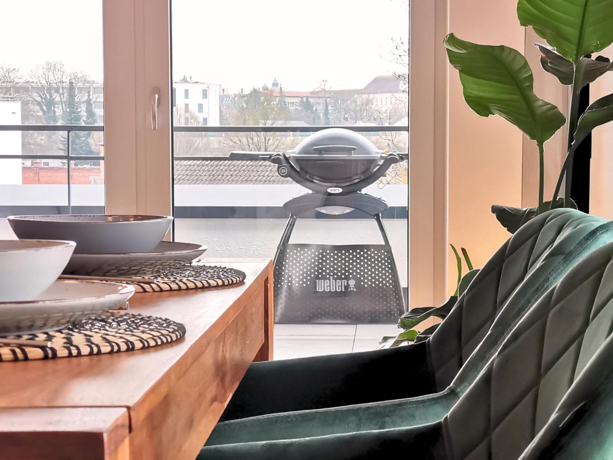 Fynbos Penthouse Deluxe, Balkon, Parkplatz Appartement Straubing Buitenkant foto